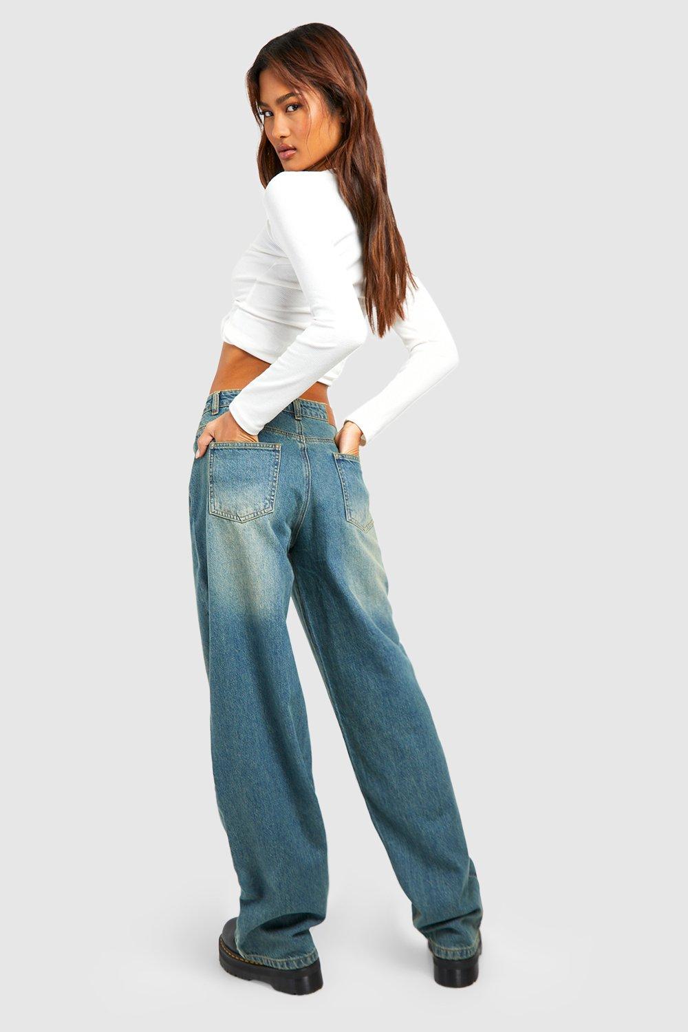 Boohoo tall hot sale boyfriend jeans